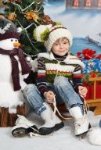 Новогоднее настроение в современных детских фотографиях