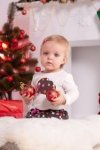 Новогоднее настроение в современных детских фотографиях
