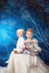 Новогоднее настроение в современных детских фотографиях