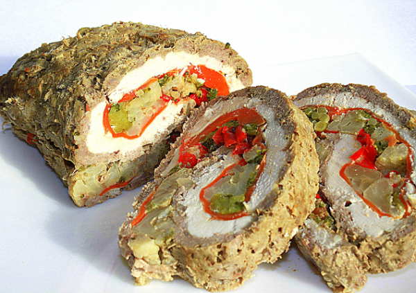 Мясной рулет
