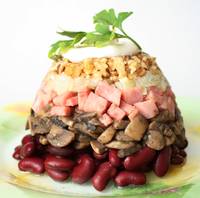 Салатики мясные