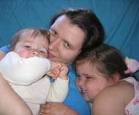 Мои девочки, март 2006