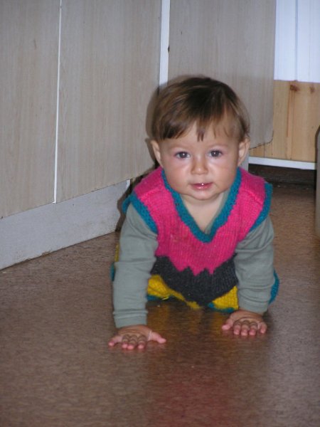 На даче