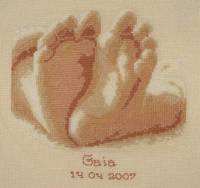 Новое 2007 года. Вышивка.