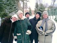 база отдыха. на прогулке