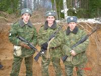 Сынулька в армии
