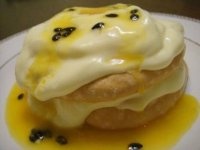 Меренги с лимонным кремом 