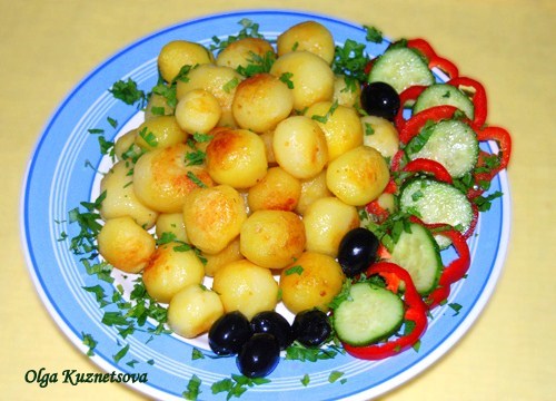Молодой картофель